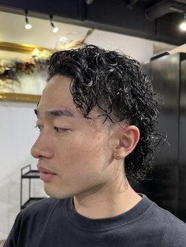 アルカナ 明治神宮前原宿(ARCANA) メンズ　ショート　ハイトーン　メンズバレイヤージュ