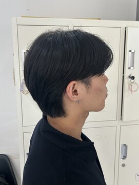 ウタ(uta) #韓国風メンズ#韓国ショート#ウルフカット#韓国メンズカット