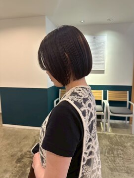 ヘアーブレイス(hair brace) 千葉駅/着物ヘア/大人ガーリー/ダークアッシュ/似合わせカット