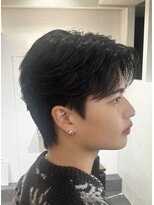 solea men's&nbsp;【伸ばし途中でもOK】センターパート