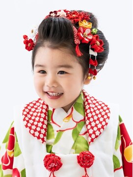 ムクプラス(mucu plus) 七五三日本髪