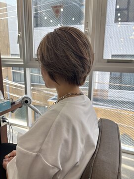 ヘアメイク デザート(HAIR MAKE DESART) 木村法子【くびれショート×クリーミーハイライト】