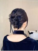 【ミディアムスタイル】お呼ばれヘア