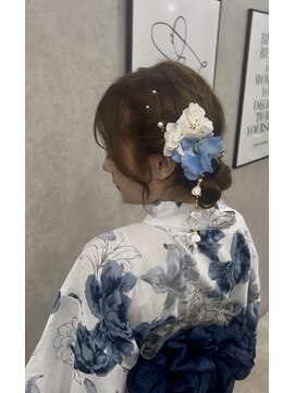 プライズ 所沢プロぺ通り店(prize) 浴衣着付けヘアアレンジヘアセット所沢
