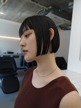 お洒落で扱いやすいtensionのオリジナルボブ