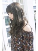 ヌーディーアッシュ♪透け感&透明感