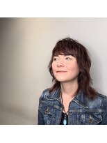 リバレッジ 広尾(Leverage)&nbsp;外国人レイヤースタイル秋のバイオレットカラー