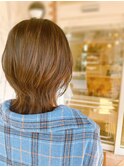 ボブからウルフヘアに！
