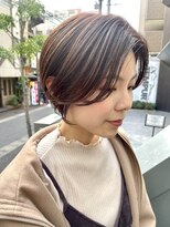 ヌード(NUDE)&nbsp;「NUDE」#10代 20代 30代 40代 大人ショートボブ 前下りショート