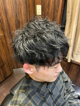 ヒロギンザ 青山店(HIRO GINZA) ツイスパマッシュスタイル