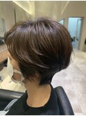骨格補正/くびれショート/大人女性