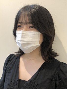 ニューヨークニューヨーク なんば道頓堀店(NYNY) 【韓国ヘア】ミディアムレイヤー