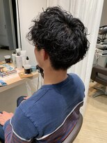 チェレ 新金岡店(Chere)&nbsp;黒髪で決まる＜ソフトスパイラルパーマ＞×＜マッシュショート＞