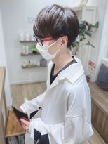 モリオフロムロンドン 松戸店(Morio from London)&nbsp;【松戸 岩口】甘め刈り上げ耳出しマッシュショート