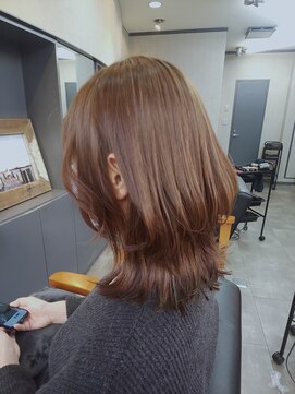 オト(oto) プリカールレイヤースタイル♪ チョコレートカラー