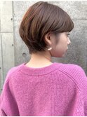 大人可愛い 耳かけショートボブ 小顔 ショートヘア 表参道