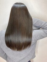 ジーナ セントラル銀座(Zina)&nbsp;ツヤ感カラー＊髪質改善＊ナチュラルブラウン【ZinaCENTRAL】