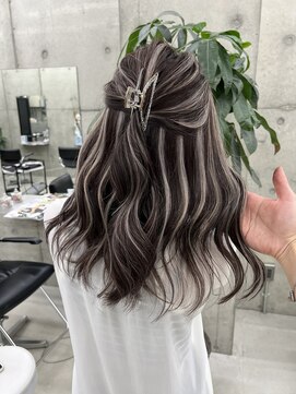 リノート バイ エゴル 名古屋(LINOET by ENGOL) 【LINOET名古屋】中川来紀 白っぽいハイライトは大人気です！