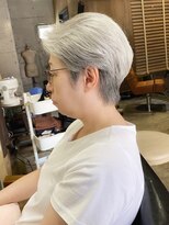 トト 船橋店(toto.)&nbsp;黒髪/グレーベージュ/レイヤーロング/前髪パーマ[西船橋/津田沼]