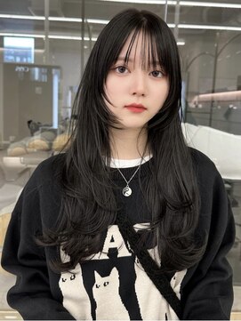 コア 銀座(COA) ハッシュカット/フルバング/似合わせカット/レッドブラウン/銀座