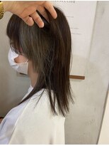 パーク なんば本店(PARK.) シルバーインナーカラー