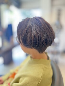 オルオル(OLUOLU) 無造作ワックス ショートボブ