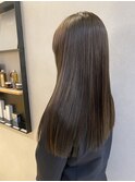 似合わせボブ・ミディアム × インナーカラー × 髪質改善
