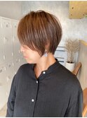 大人丸みショート
