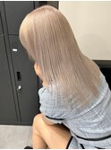 9211ニュアンスカラーシルバーアッシュハイトーンカラー韓国ヘア