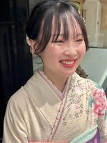 ピエスヘア(PIE'CE HAIR)&nbsp;成人式メイク パールピンク 静岡/清水