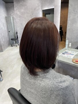 バディ 中野駅前店(BUDDY) ピンクブラウン【中野美容室/高円寺/阿佐ヶ谷/髪質改善】