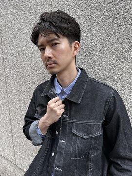 ロンドアベニール 北千住(Lond avenir) スパイキーショートニュアンスパーマスペインカールメンズ北千住