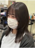 【青葉区/オージュア】春のブラウンカラーと毛先の乾燥対策を♪