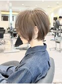 30代/40代/50代◎絶壁解消/白髪ぼかし/大人小顔ショート【湯本】