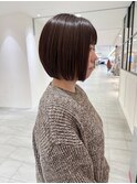 【BEHIVE山田】暖色ボブ