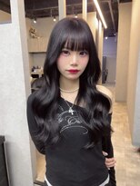 シエンゴールド(CIEN gold)&nbsp;ラベンダーブラック 韓国ヘア 艶髪 #浜松駅 #レイヤーカット