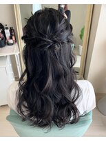 サロンナビ(Salon Navi)&nbsp;お呼ばれヘアセット/結婚式ヘア/ヘアメ/ハーフアップ