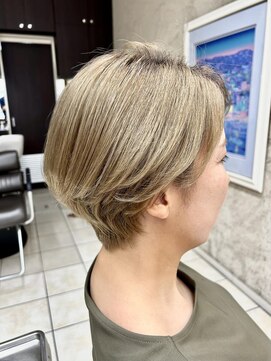 リンクス 大船店(LINKS) ショート×ベージュ