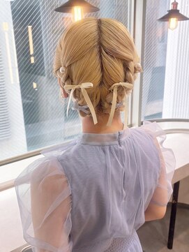 アール バイ ニーナ(R by NINA) 【R Saya】お呼ばれヘア