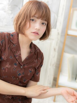 カバーヘア 上尾西口店(COVER HAIR) 外国人風小顔ひし形レイヤーカットミニボブh4上尾20代30代40代