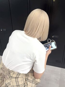 ローレン(Lolen.) ホワイトブロンド×ボブ　ふじゆー