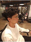 無造作ラフパーマ