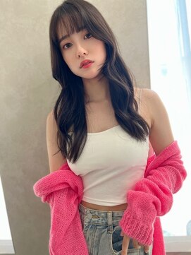 アンジェリカ 鹿児島中央タワー店(ANGELICA) くびれレイヤー×ゆる巻き×モテ髪×ナチュラル韓国ヘア