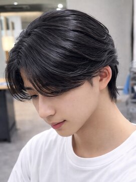 ケア 神戸(CARE) 毛流れセンターパート/ニュアンスパーマ/韓国ヘア