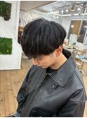 韓国マッシュメンズシースルーマッシュ