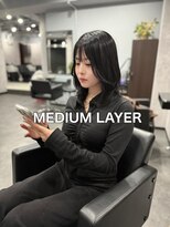 ジュネス 相模大野(JEUNESSE)&nbsp;レイヤーカット『相模大野/髪質改善/縮毛矯正/韓国』