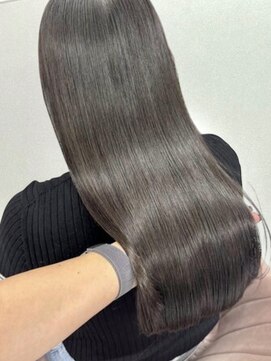 ディスイズ(thisis) 髪質改善縮毛矯正/ナチュラルグレージュ【thisis moe】