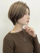 カバーヘア ブリス 志木南口駅前店(COVER HAIR bliss)&nbsp;バレイヤージュ白髪ぼかしハイライト/春カラーイメチェンp志木