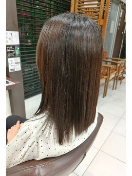クリック 鎌取店 サラツヤストレートヘア
