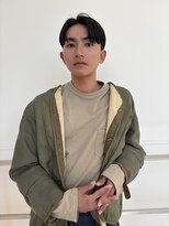 スニップス ダズ(SNIPS DOES)&nbsp;ライン感のあるセンターパート